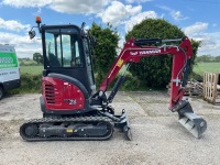 YANMAR VIO26-6 2.6 TON ZERO TAIL MINI DIGGER - 8