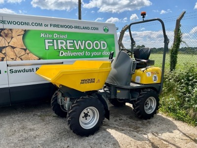 UNUSED WACKER NEUSON 1501 SWIVEL SKIP DUMPER