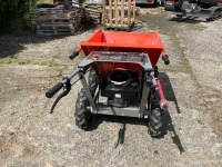 UNUSED DELEKS MD400 4WD WALK BEHIND PETROL MUCK TRUCK BARROW - 5