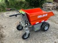 UNUSED DELEKS XE500-H LITION BATTERY POWERED MUCK TRUCK BARROW - 3