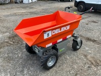 UNUSED DELEKS XE500-H LITION BATTERY POWERED MUCK TRUCK BARROW - 8