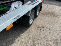 UNUSED TEMERAD 8.5ft x 5ft 2700KGS TWIN AXLE PLANT TRAILER & UNUSED DGM ET10 1 TON MINI DIGGER - 13