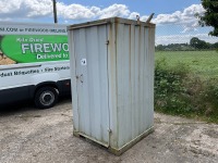 APPROX. 4ft x 4ft UNUSED ANTI VANDAL MAINS SITE TOILET - 3