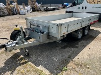 UNUSED TEMERAD 11.9ft x 5.5ft 3500KGS TWIN AXLE 3 WAY DROPSIDE TIPPING TRAILER - 8