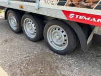 UNUSED TEMERAD 13.2ft x 6.5ft 3500KGS TRI AXLE 3 WAY TIPPING TRAILER - 7