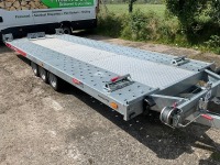 UNUSED TEMERAD 20ft x 6.9ft 3500KGS TRI AXLE TILT BED TRANSPORTER TRAILER - 2