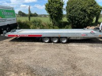 UNUSED TEMERAD 20ft x 6.9ft 3500KGS TRI AXLE TILT BED TRANSPORTER TRAILER - 3
