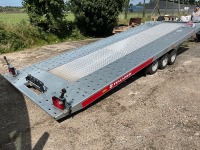 UNUSED TEMERAD 20ft x 6.9ft 3500KGS TRI AXLE TILT BED TRANSPORTER TRAILER - 6