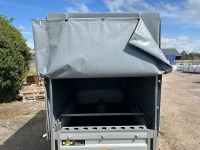 UNUSED HUMBAUR 8.6ft x 4.6ft 1300KGS SINGLE AXLE BOX TRAILER - 4