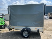 UNUSED HUMBAUR 8.6ft x 4.6ft 1300KGS SINGLE AXLE BOX TRAILER - 11
