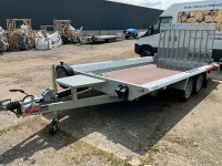UNUSED TEMERAD 13.1ft x 6ft 3500KGS TWIN AXLE PLANT TRAILER - 7