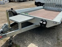 UNUSED TEMERAD 13.1ft x 6ft 3500KGS TWIN AXLE PLANT TRAILER - 9