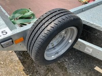 UNUSED TEMERAD 13.1ft x 6ft 3500KGS TWIN AXLE PLANT TRAILER - 10