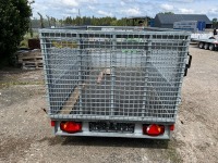UNUSED HUMBAUR 8.5ft x 4.6ft 1300KGS SINGLE AXLE TRAILER - 4