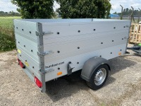 UNUSED HUMBAUR 8.5ft x 4.6ft x 3ft 1300KGS SINGLE AXLE TRAILER - 3
