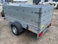 UNUSED HUMBAUR 8.5ft x 4.6ft x 3ft 1300KGS SINGLE AXLE TRAILER - 6