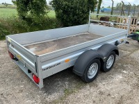 UNUSED HUMBAUR 10.2ft x 5.1ft 2000KGS TWIN AXLE TRAILER - 3