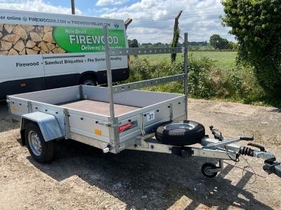 UNUSED TEMERAD 8.10ft x 5.1ft 1300KGS SINGLE AXLE TRAILER