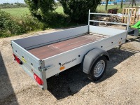 UNUSED HUMBAUR 8.5ft x 4.6ft 750KGS SINGLE AXLE TRAILER - 3