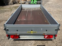 UNUSED HUMBAUR 8.5ft x 4.6ft 750KGS SINGLE AXLE TRAILER - 4