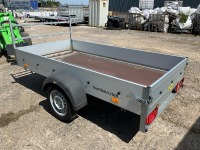 UNUSED HUMBAUR 8.5ft x 4.6ft 750KGS SINGLE AXLE TRAILER - 6