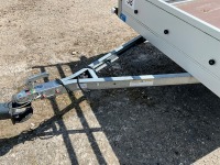 UNUSED HUMBAUR 8.5ft x 4.6ft 750KGS SINGLE AXLE TRAILER - 9