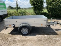 UNUSED HUMBAUR 8.5ft x 4.6ft 1300KGS SINGLE AXLE TRAILER - 2