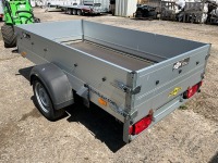 UNUSED HUMBAUR 8.5ft x 4.6ft 1300KGS SINGLE AXLE TRAILER - 6