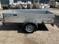 UNUSED HUMBAUR 8.5ft x 4.6ft 1300KGS SINGLE AXLE TRAILER - 7