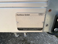 UNUSED HUMBAUR 8.5ft x 4.6ft 1300KGS SINGLE AXLE TRAILER - 10