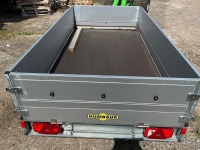 UNUSED HUMBAUR 8.5ft x 4.6ft 750KGS SINGLE AXLE TRAILER - 5