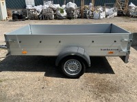 UNUSED HUMBAUR 8.5ft x 4.6ft 750KGS SINGLE AXLE TRAILER - 7