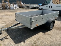 UNUSED HUMBAUR 8.5ft x 4.6ft 750KGS SINGLE AXLE TRAILER - 8