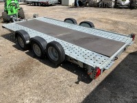 UNUSED PRG 14ft x 6.6ft 2600KGS TWIN AXLE TRANSPORTER - 7