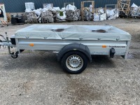 UNUSED HUMBAUR 8.5ft x 4.6ft 130KGS SINGLE AXLE TRAILER - 6