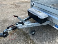 UNUSED HUMBAUR 8.5ft x 4.6ft 1300KGS SINGLE AXLE TRAILER - 9