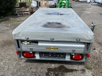 UNUSED HUMBAUR 8.5ft x 4.6ft 130KGS SINGLE AXLE TRAILER - 4