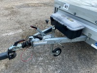 UNUSED HUMBAUR 8.5ft x 4.6ft 130KGS SINGLE AXLE TRAILER - 8