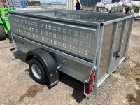 UNUSED NUGENT 7.5ft x 4.7ft 750KGS SINGLE AXLE TRAILER - 6