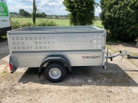 UNUSED NUGENT 7.5ft x 4.7ft 750KGS SINGLE AXLE TRAILER - 2