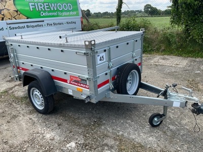 UNUSED TEMERAD PRO 6.11ft x 4.6ft 750KGS SINGLE AXLE CAMPING TRAILER