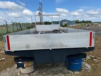 APPROX 20ft x 8ft ALUMINIUM DROPSIDE BODY TO SUIT LORRY - 6