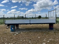 APPROX 20ft x 8ft ALUMINIUM DROPSIDE BODY TO SUIT LORRY - 9
