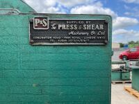 PEDDINGHAUS 3 PHASE PRESS & SHEAR - 19