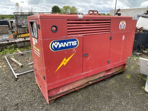 MARELLI 75KVA 3 PHASE SUPER SILENT DIESEL GENERATOR