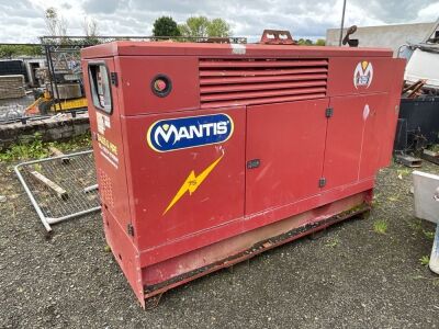 MARELLI 75KVA 3 PHASE SUPER SILENT DIESEL GENERATOR
