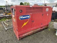MARELLI 75KVA 3 PHASE SUPER SILENT DIESEL GENERATOR