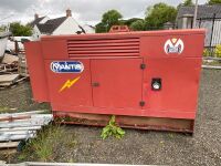 MARELLI 75KVA 3 PHASE SUPER SILENT DIESEL GENERATOR - 5