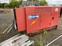 MARELLI 75KVA 3 PHASE SUPER SILENT DIESEL GENERATOR - 6