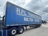 MONTRACON 45ft TRI AXLE CURTAINSIDE TRAILER ON AIR - 2